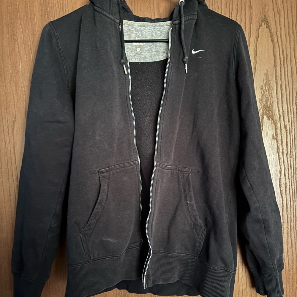 Nike Black Full-Zip Hoodie